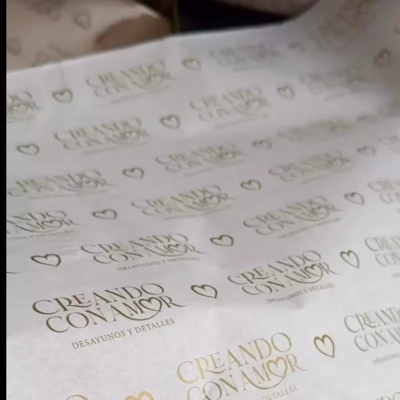 5 kilos papel encerado personalizad