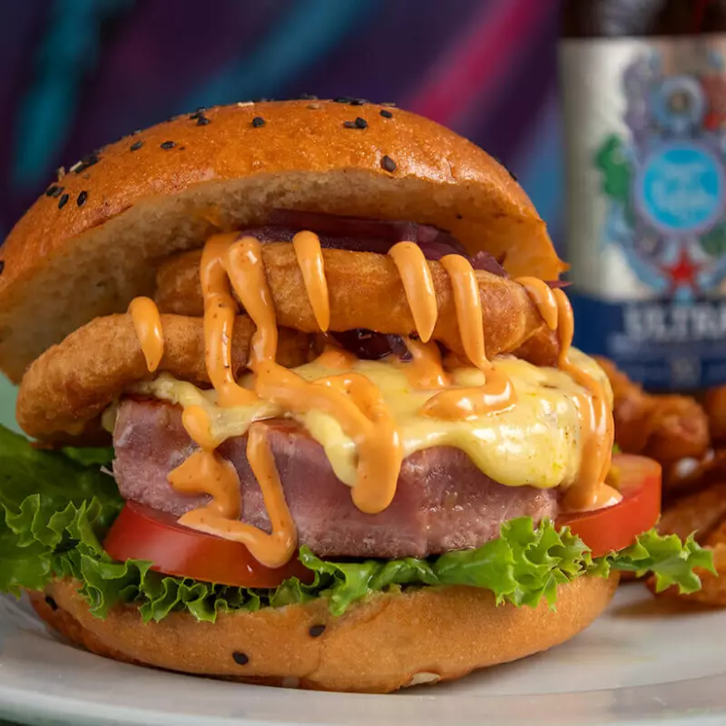 Hamburguesa de Atún