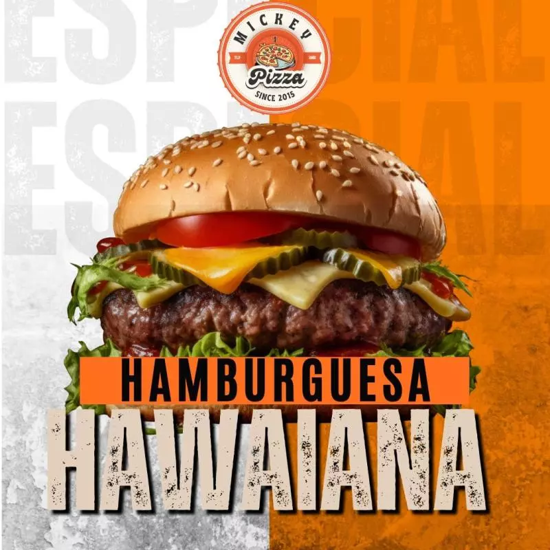 Hamburguesas hawaiana