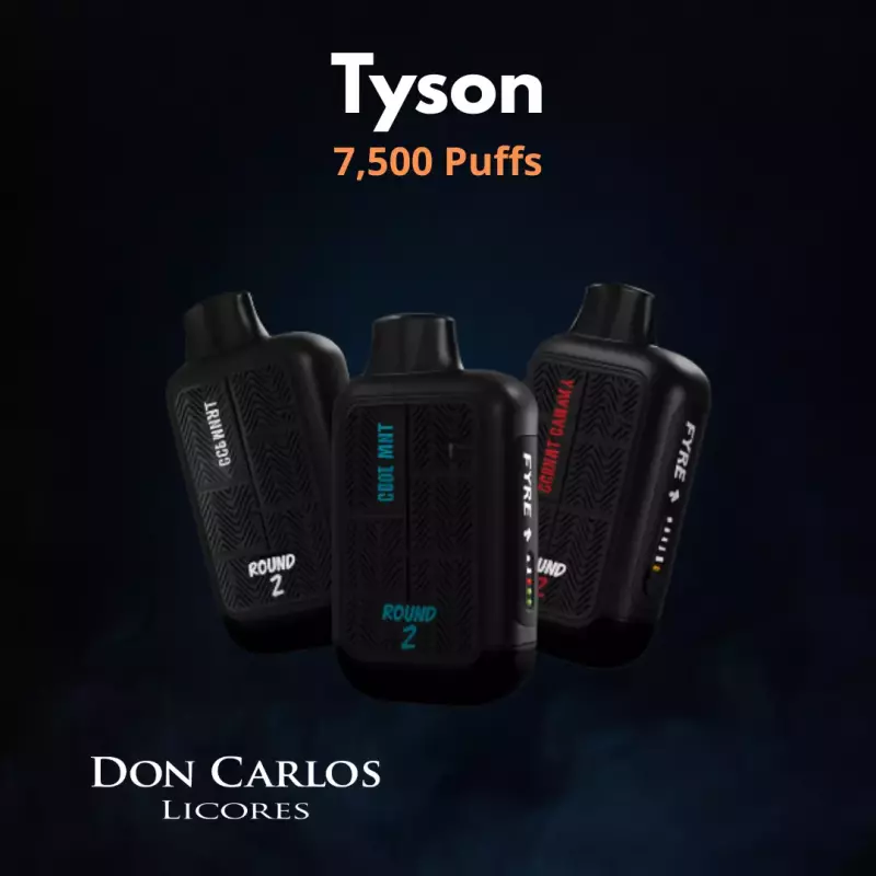 Tyson 7500 puffs