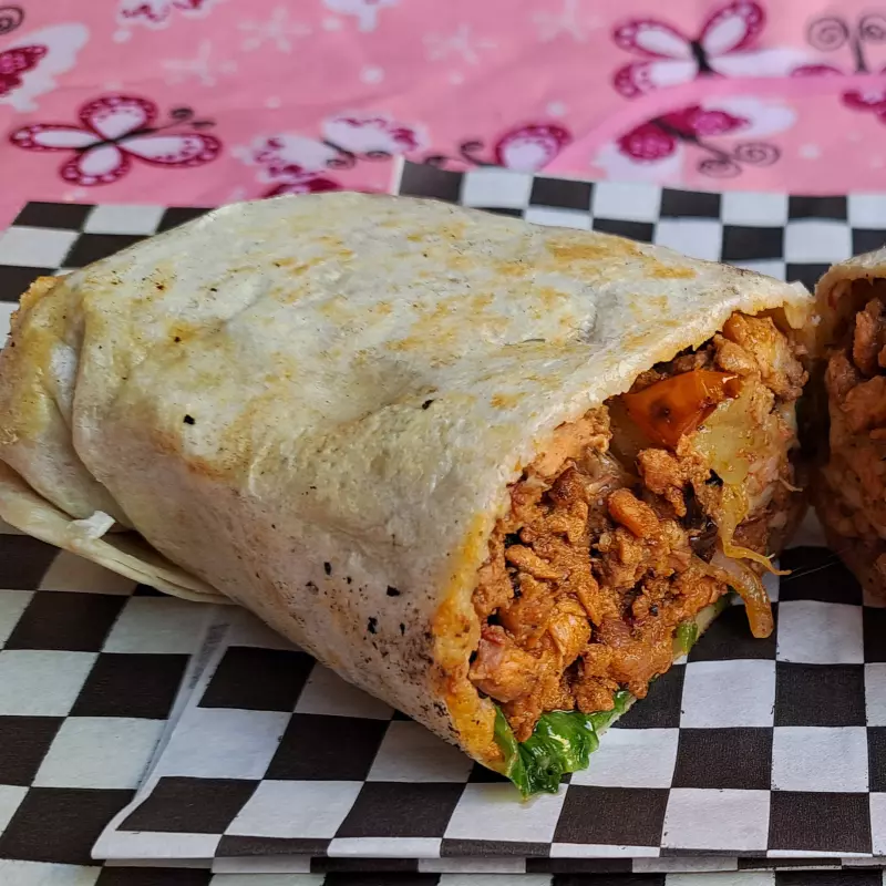 Burrito de Arrachera con papas