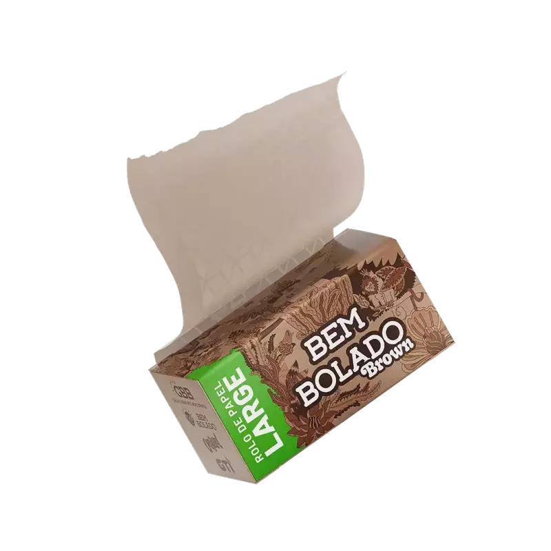 SEDA BEM BOLADO DE ROLO BROWN