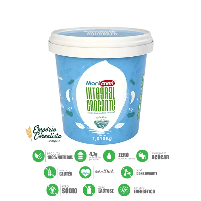 Past Amendoim Crocante -ManiCrem 1kg