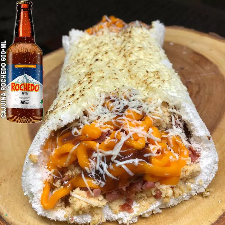 Tapioca 25Cm + Cajuína 600ml