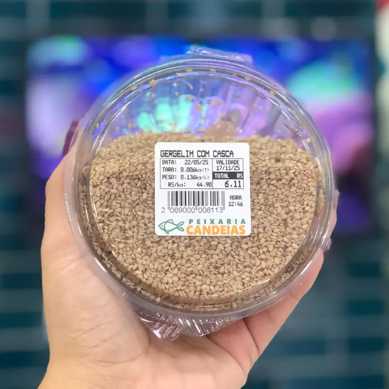 Gergilim com Casca