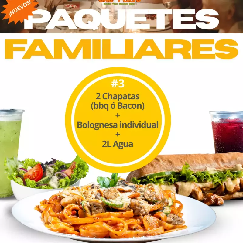 Paquete Familiar #3