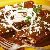 ENCHILADAS DE MOLE