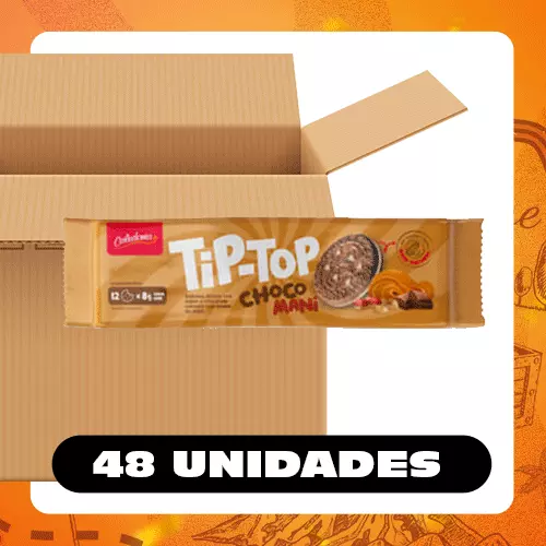 Bulto Tip Top Galleta Chocomaní 96g