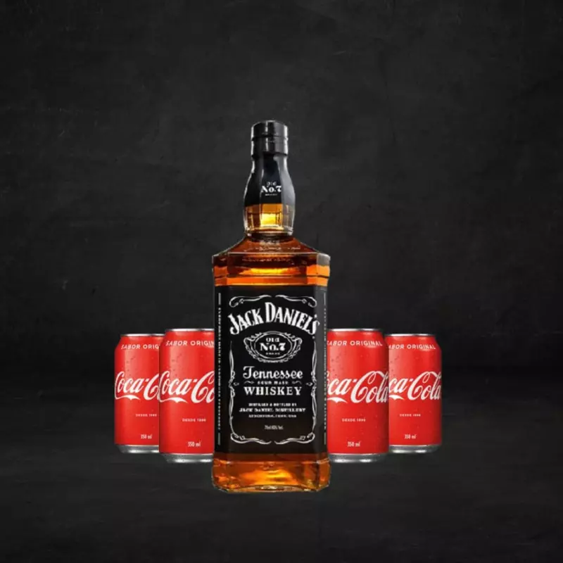 Combo: Whisky Jack Daniels 1L