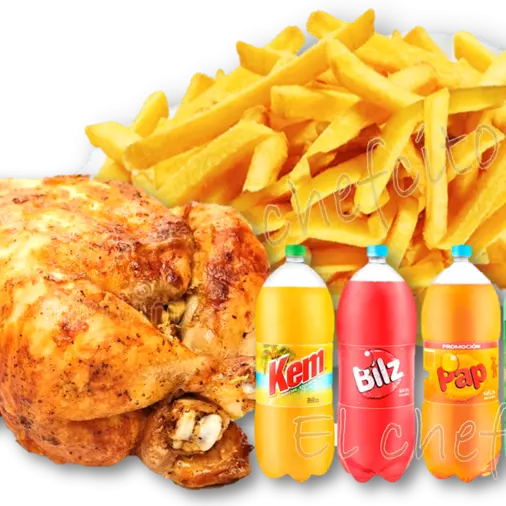 Promoción de pollo asado entero