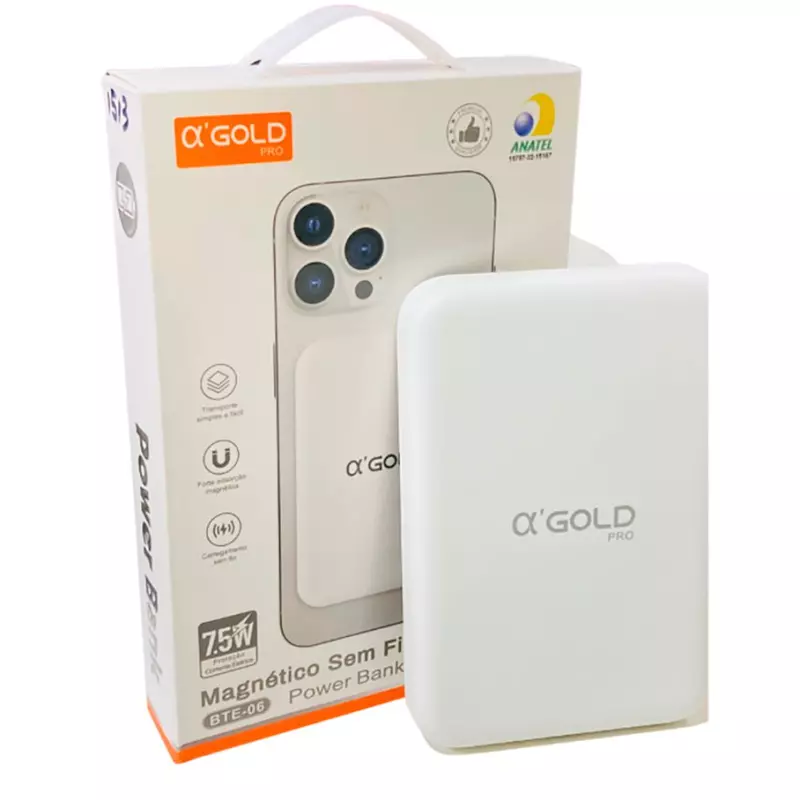 MAGSAFE MAGNÉTICO GOLD BTE-06A