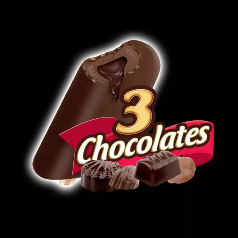 Paleta de 3 Chocolates