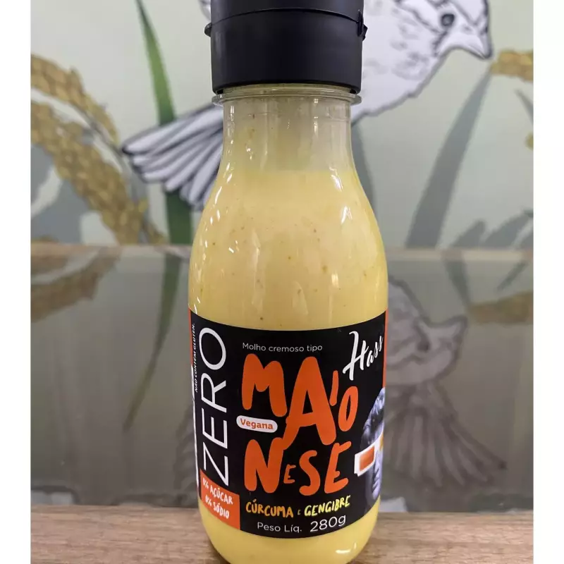 Maionese: Cúrcuma e gengibre