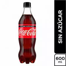 Coca Cola zero 600 ml.