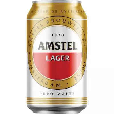 CERVEJA LATA 350 ML - AMSTEL
