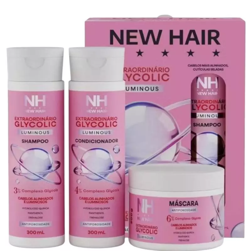 KIT CAPILAR EXTRAORDINÁRIO GLYCOLIC