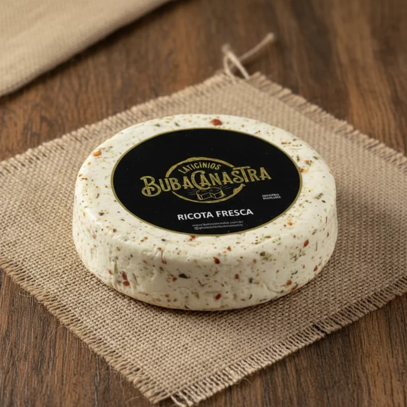 RICOTA TEMPERADA 600G