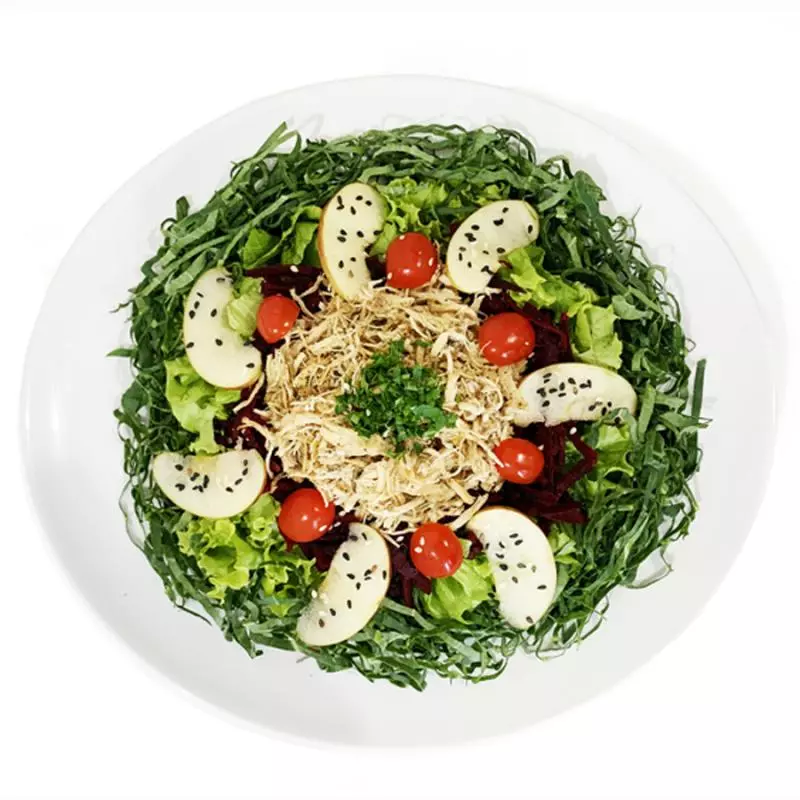 Salada com Filé de Frango