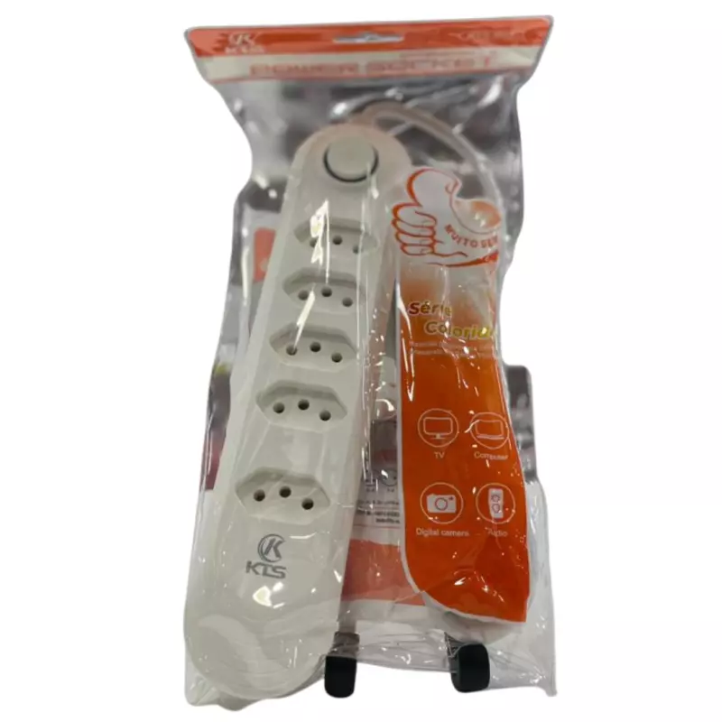 EXTENSÃO 5 TOMADAS KTS-D05 2 METROS