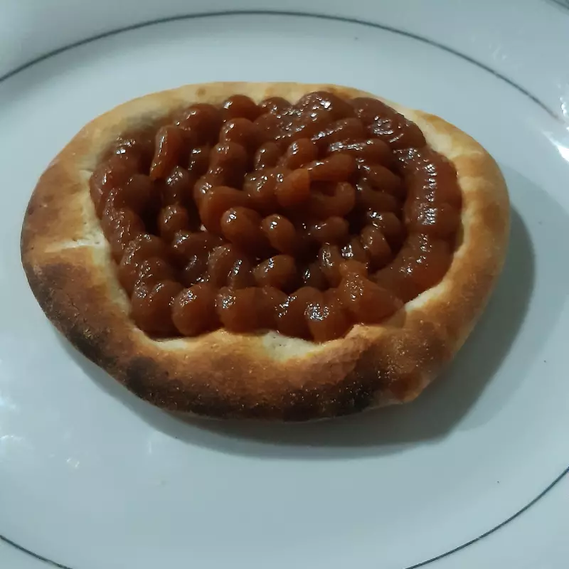 Esfiha de doce de leite