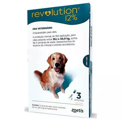 REVOLUTION CÃES 20 A 40 KG (869)