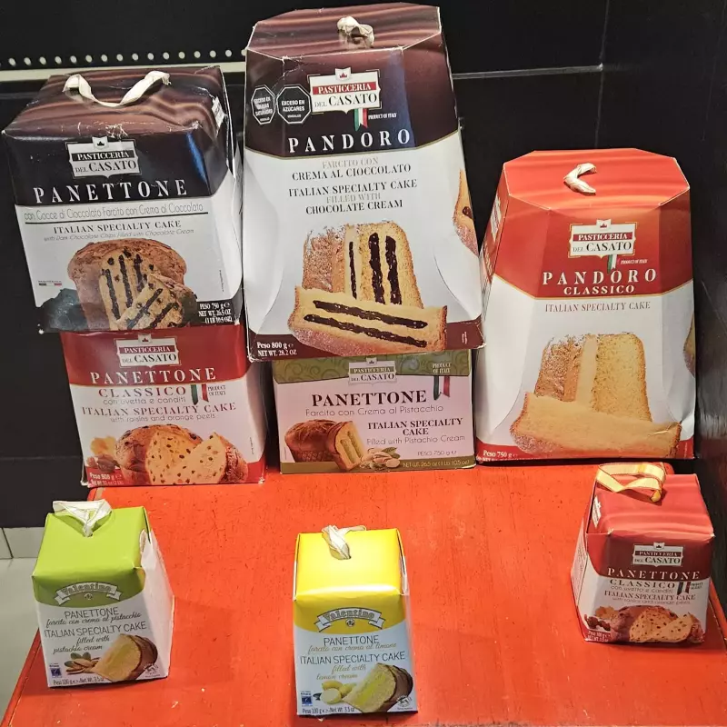 Rebanadas 90gr. Panettone con Crema
