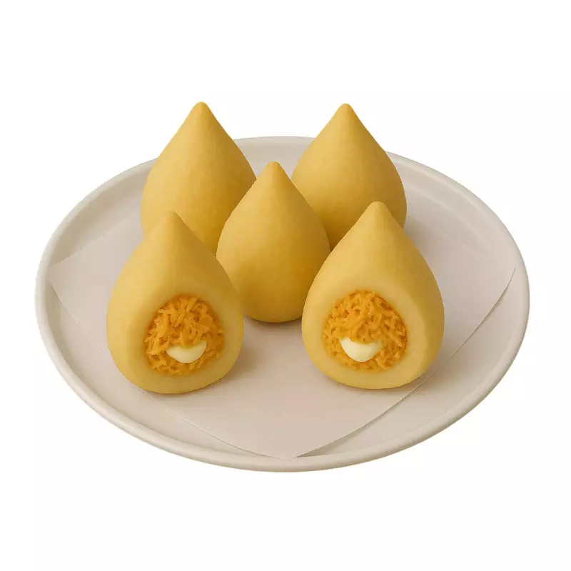 Coxinha de  Massa de Mandioca