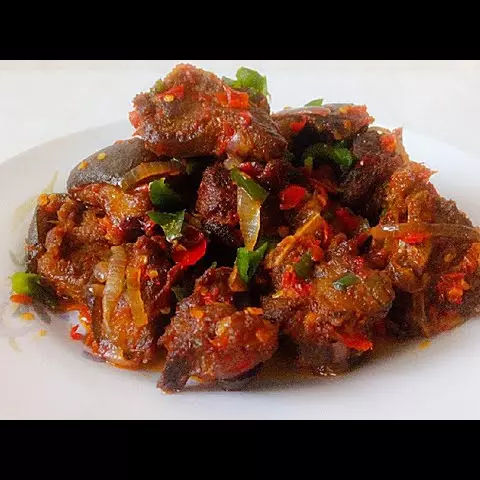 Peppered Goat Meat