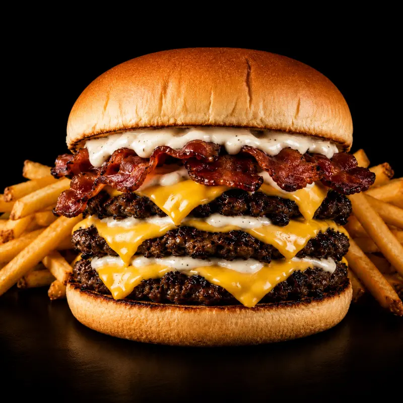 Tasty Supreme + Papas Fritas
