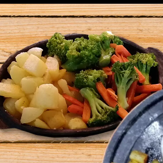 Legumes Grelhados na Manteiga
