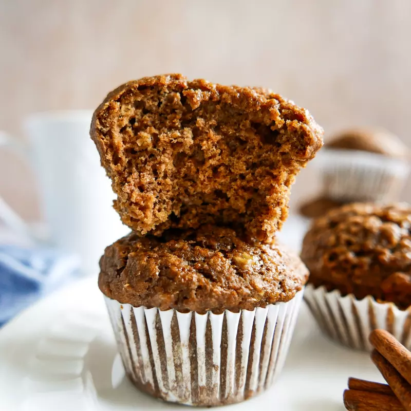Muffins banano jengibre