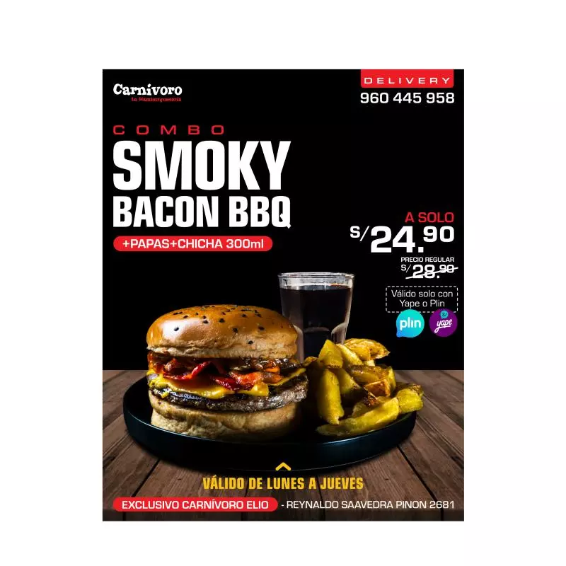 Súper Promo Smoky Lun a Jue MARZO