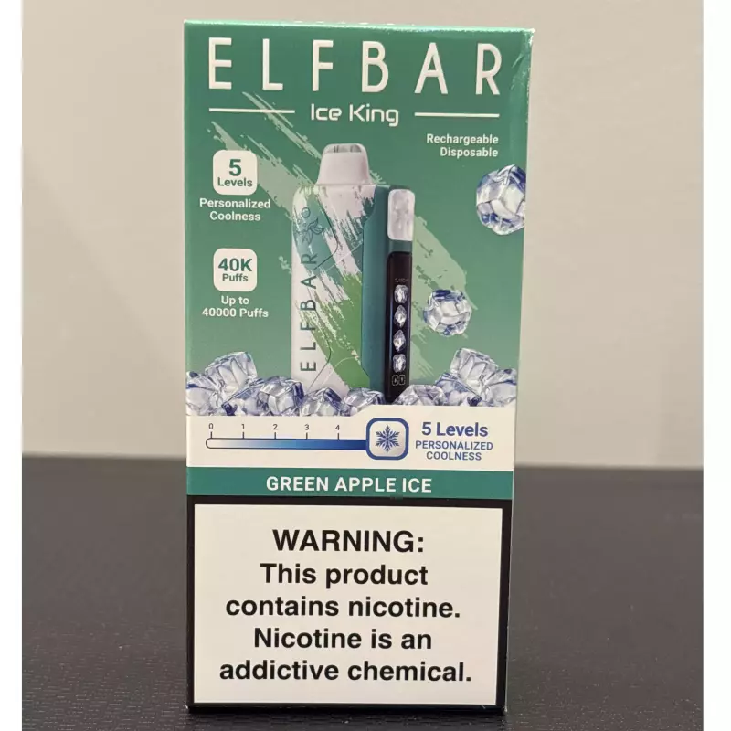 ELFBAR KING 40K MAÇÃ VERDE