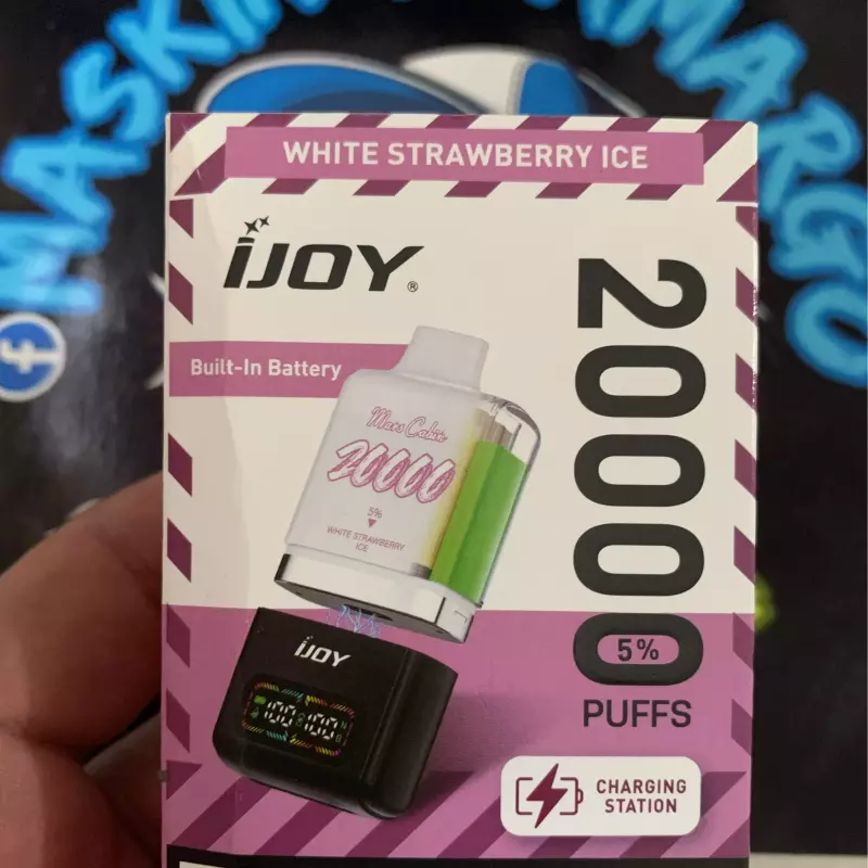 Ijoy- White Strawberry ice 🍓🧊
