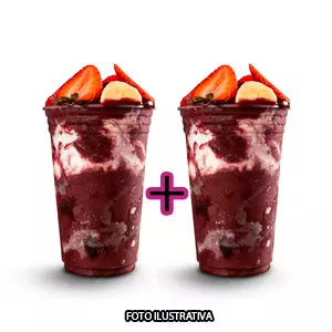 2 Copos de Açaí de 200 ml