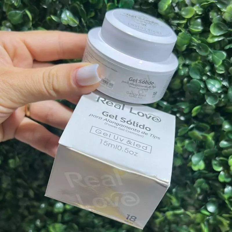 Gel Solido Real Love 18 White15g
