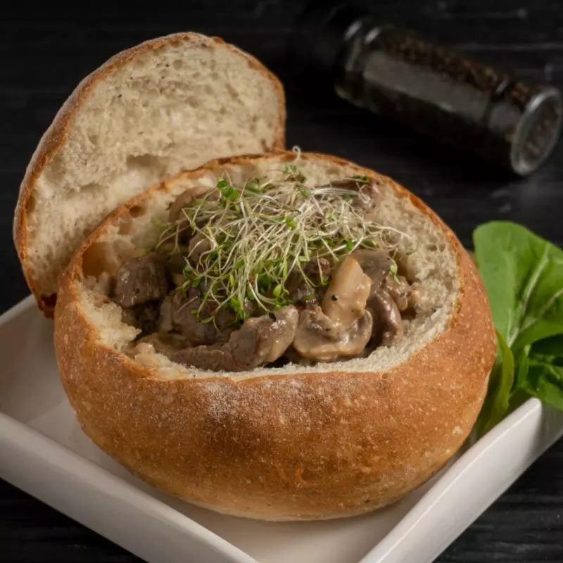 Panne Cook  Steak Pimienta