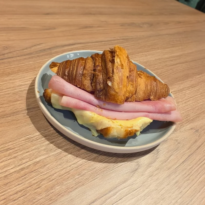 Croissant Relleno de J y Q