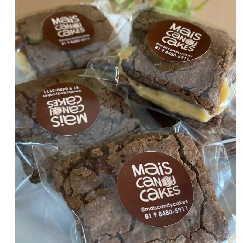 Sanduiche de brownie