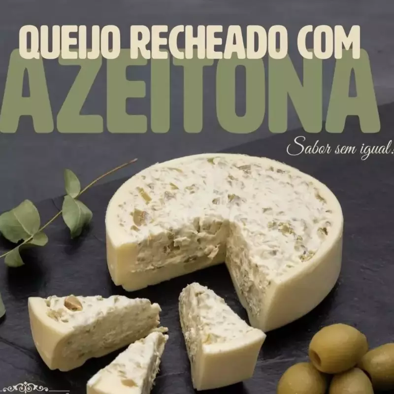 Queijo Trufado com Azeitona