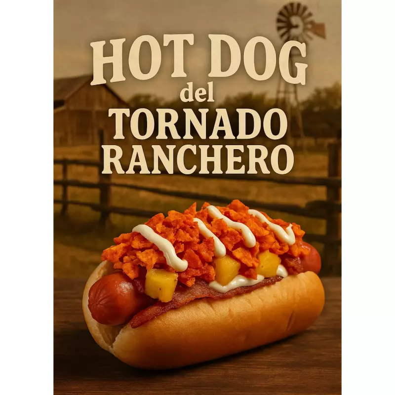 🤠 Hot Dog del Tornado Ranchero