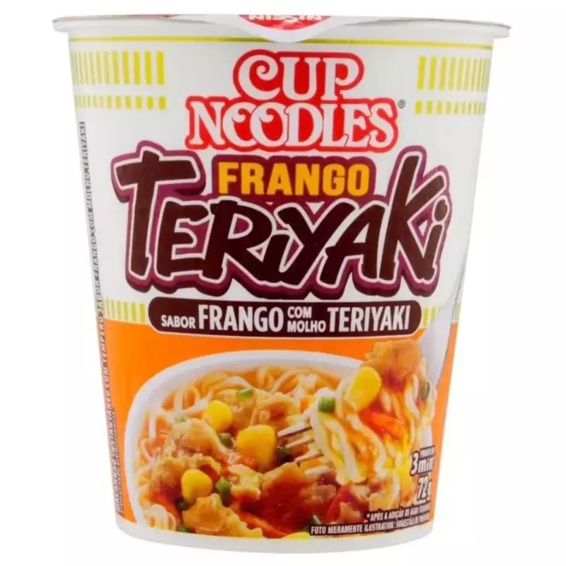 Cup Noodles Frango C/ Molho Teriyaki