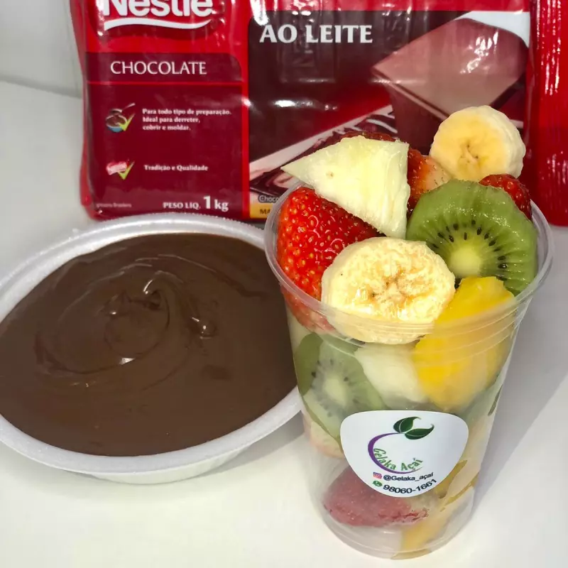 Fondue premium no copo de 550ml
