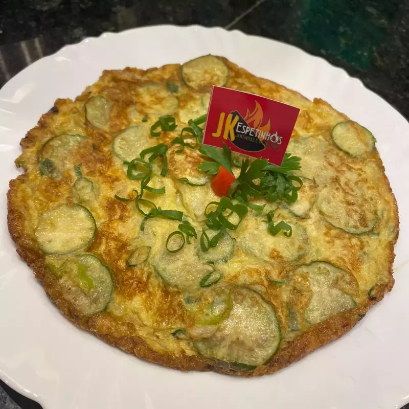 Omelete com jiló