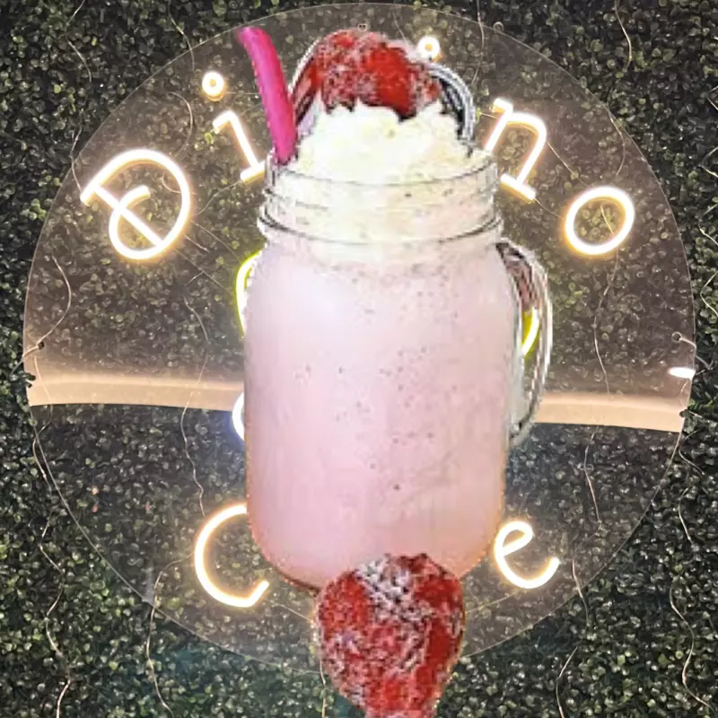 Frappe de Fresas con Crema