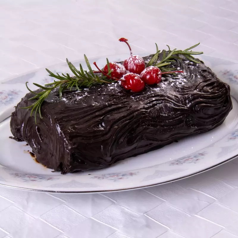 Tronco Navideño Vegano 18cm