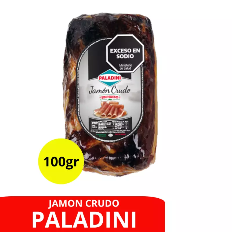 Jamón Crudo 100gr PALADINI