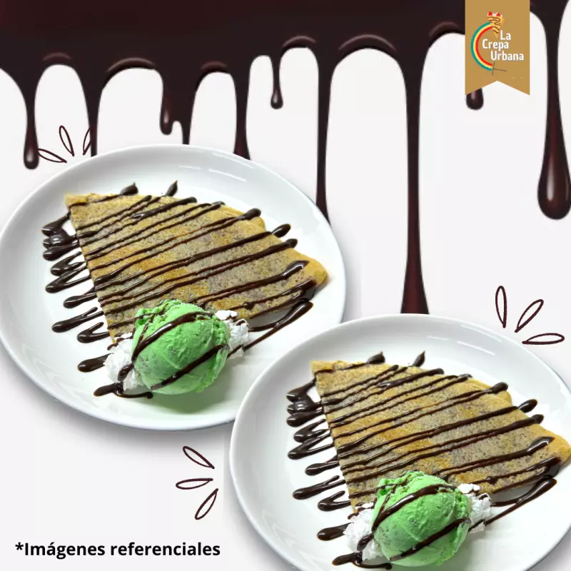 Promo Crepas Duo(2 crepas x s/20.00)