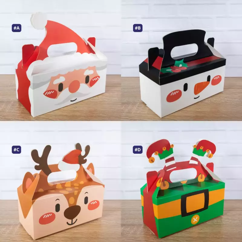 Caja Feliz Rect. Navidad #CFN-25