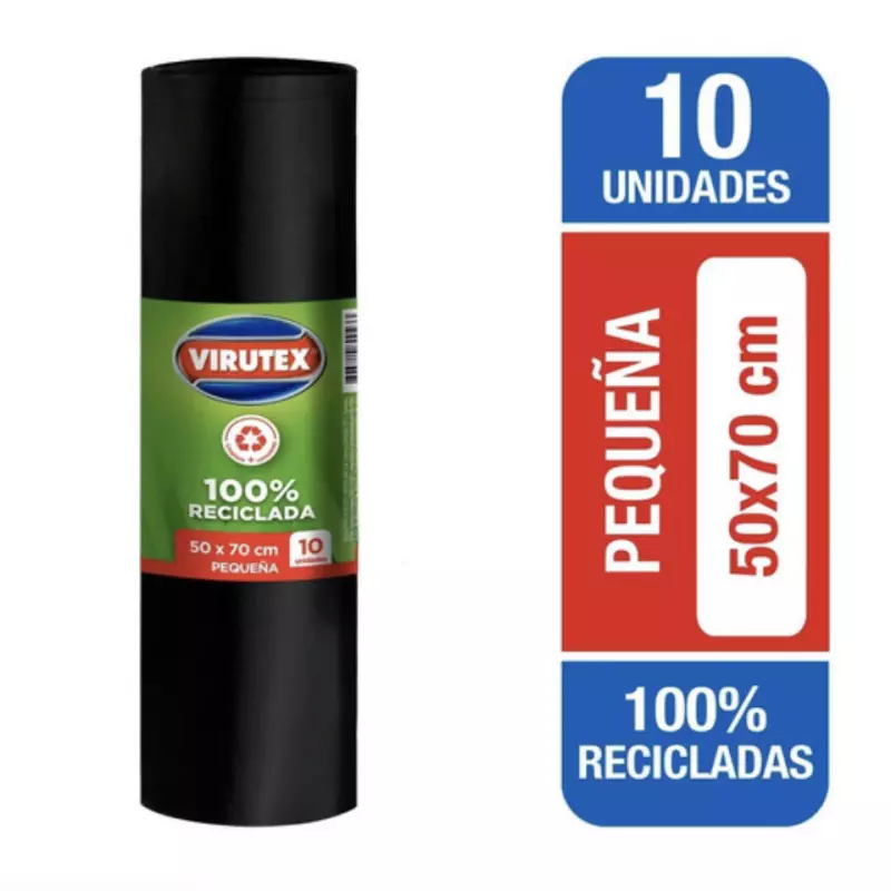 Bolsa basura Virutex 50x70cm